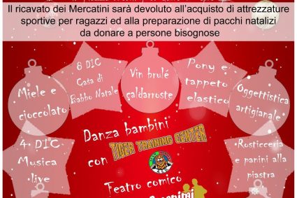 Mercatini solidali e spettacoli musicali: il programma del Natale di Portico di Caserta