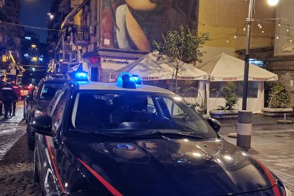 Napoli, centro storico: Controlli di capodanno per i Carabinieri