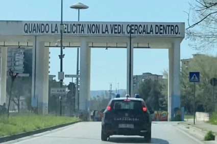 Scampia: Carabinieri arrestano incensurato. Sotto al sellino 270 grammi di marijuana