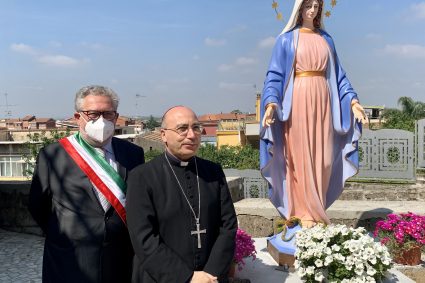 Photo/Video – Vescovo e Sindaco per la rinascita di Borgo dell’Oliveto