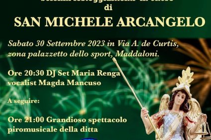 Festa di San Michele: a Maddaloni torna lo show piromusicale